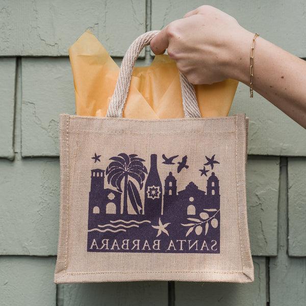 Santa Barbara Skyline Small Tote